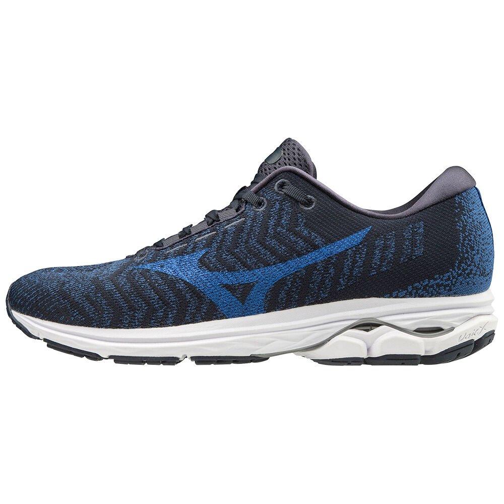 Mizuno Men's Running Shoes WAVE RIDER WAVEKNIT3 Obsidian - JTGNAXL-05